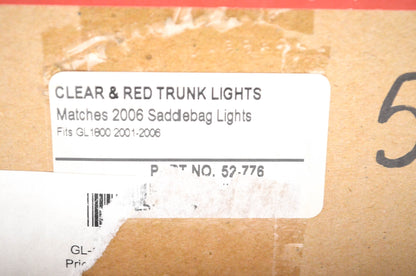 New Show Chrome 52-776 Trunk Lights NOS