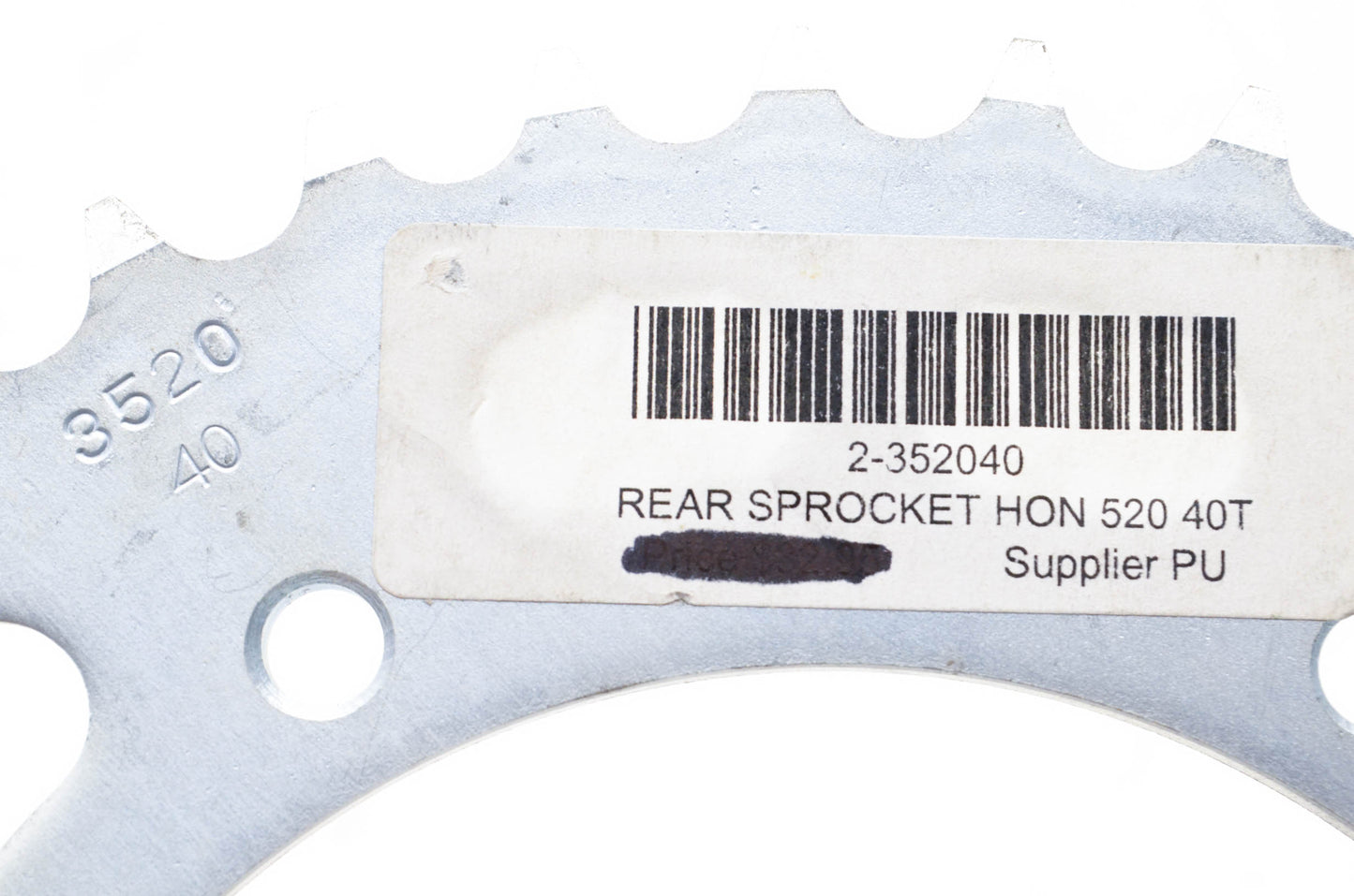 SunStar 2-352040 Sprocket 40T NOS
