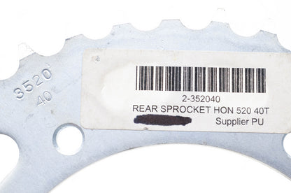 SunStar 2-352040 Sprocket 40T NOS