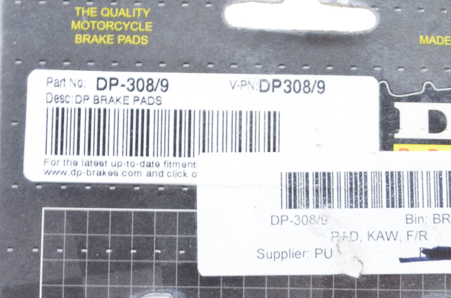 DP Brakes DP-308/9 Brake Pads NOS