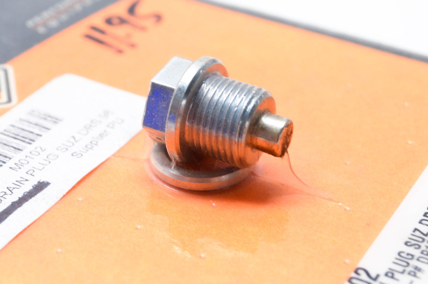 Moose Racing M0102 Magnetic Drain Plug NOS