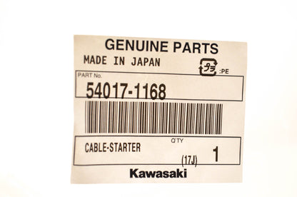 New OEM Kawasaki 54017-1168 Starter Cable NOS