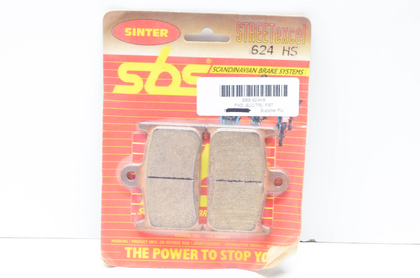 SBS SBS-624HS Brake Pads NOS