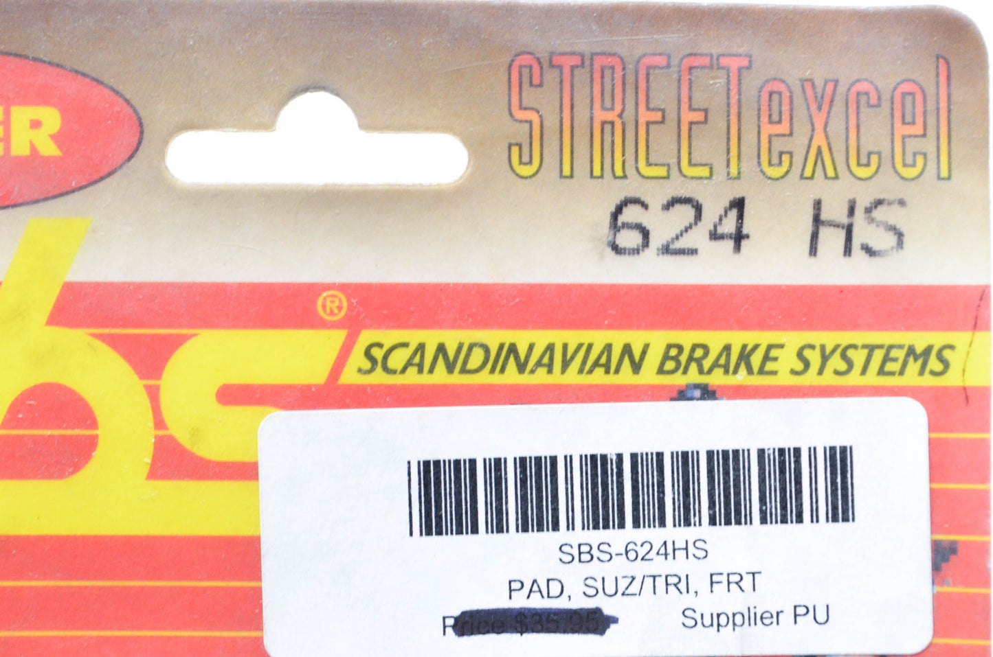 SBS SBS-624HS Brake Pads NOS
