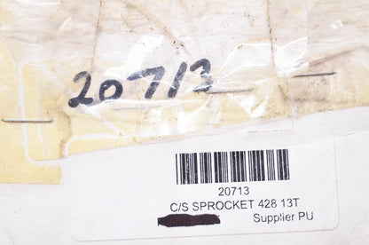 Parts Unlimited 20713 Sprocket 13T NOS