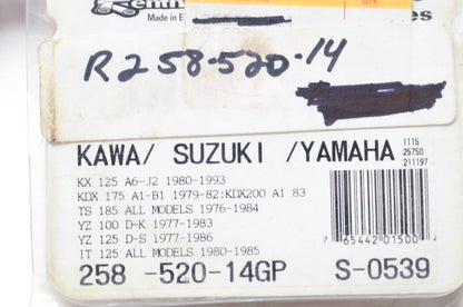 Renthal R258-520-14, 258-520-14, 258-520-14GP Sprocket 14T NOS
