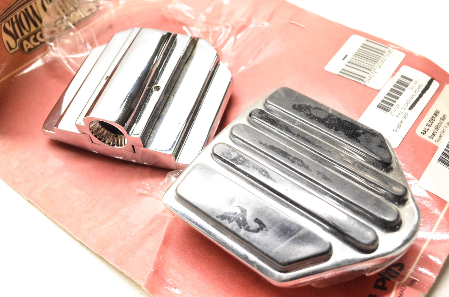 Show Chrome 21-412R Rail Slider Kit NOS