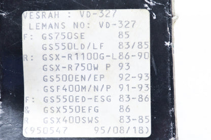 Vesrah VD-327 Brake Pads NOS