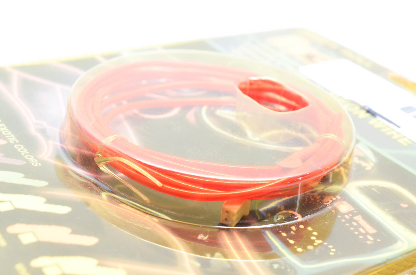 Street Glow EL5RD, EL5 RD 5' Red Hott Wirez NOS