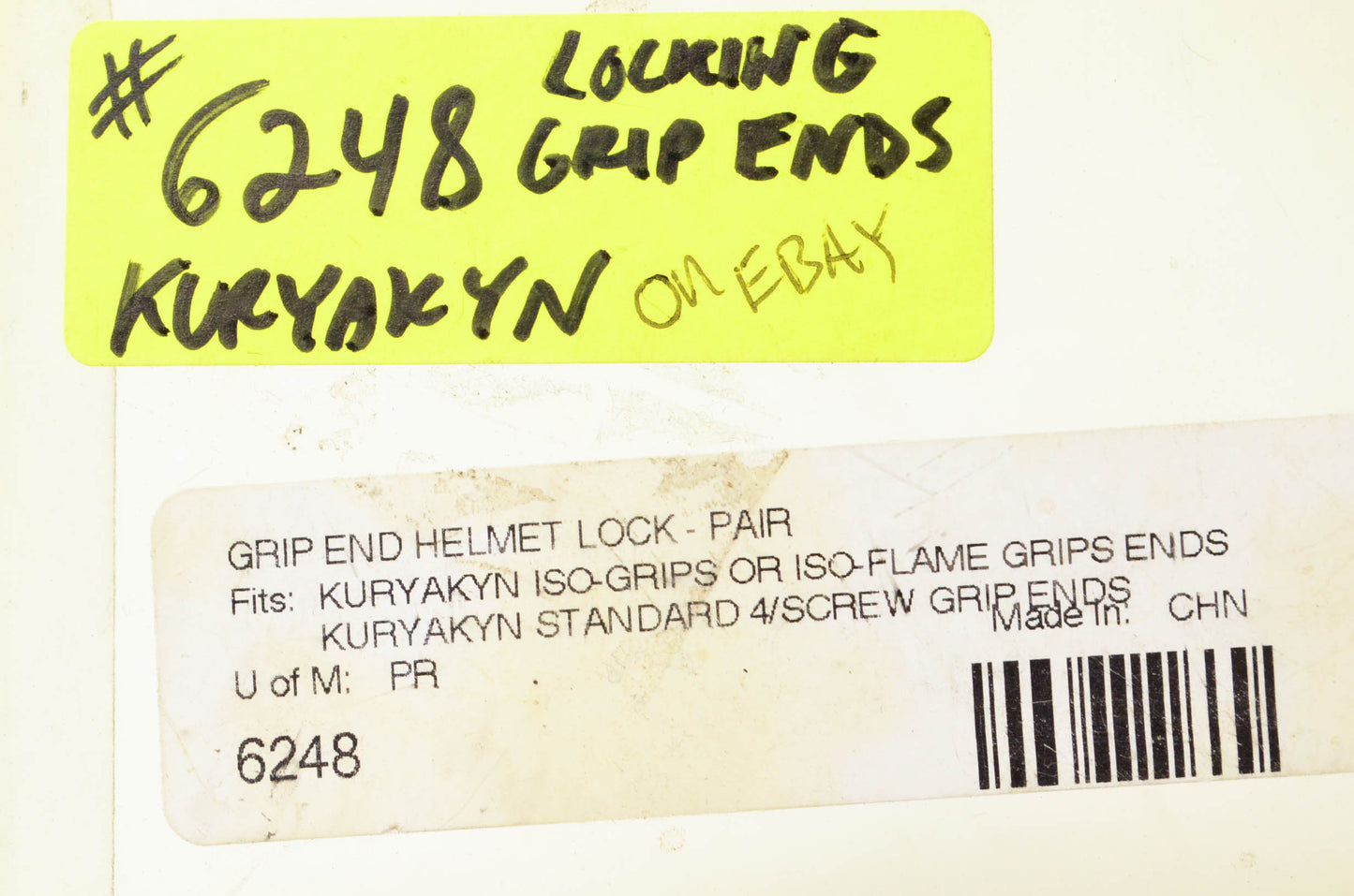 KewlMetal 6248 Grip End Helmet Lock Kit NOS