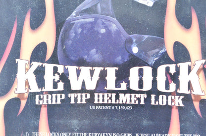 KewlMetal 6248 Grip End Helmet Lock Kit NOS
