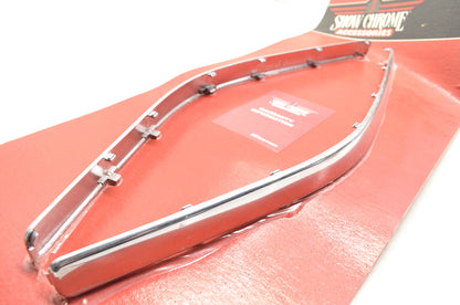 Show Chrome 52-643 Fairing Face Molding Kit NOS