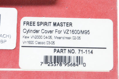 Show Chrome 71-114 "Free Spirit" M/C Cover NOS