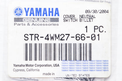 New OEM Yamaha STR-4WM27-66-01 Neutral Switch Cover Kit NOS