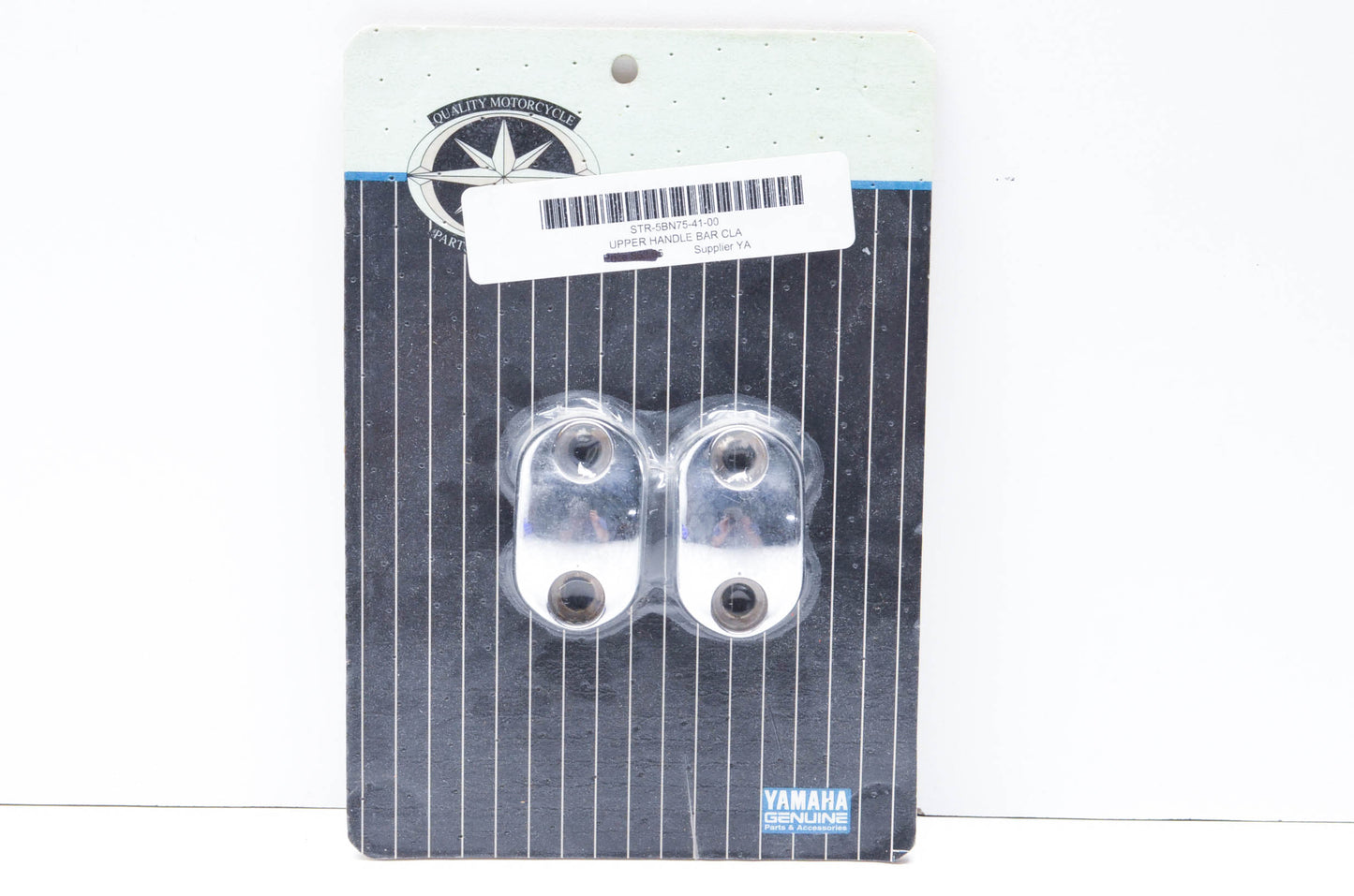 New OEM Yamaha STR-5BN75-41-00 Upper Handlebar Clamps NOS
