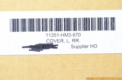 New OEM Honda 11351-HM3-670 Crankcase Cover NOS