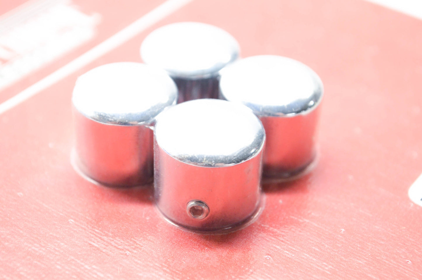 Show Chrome 1-317 Drive Shaft Nut Cover Kit NOS