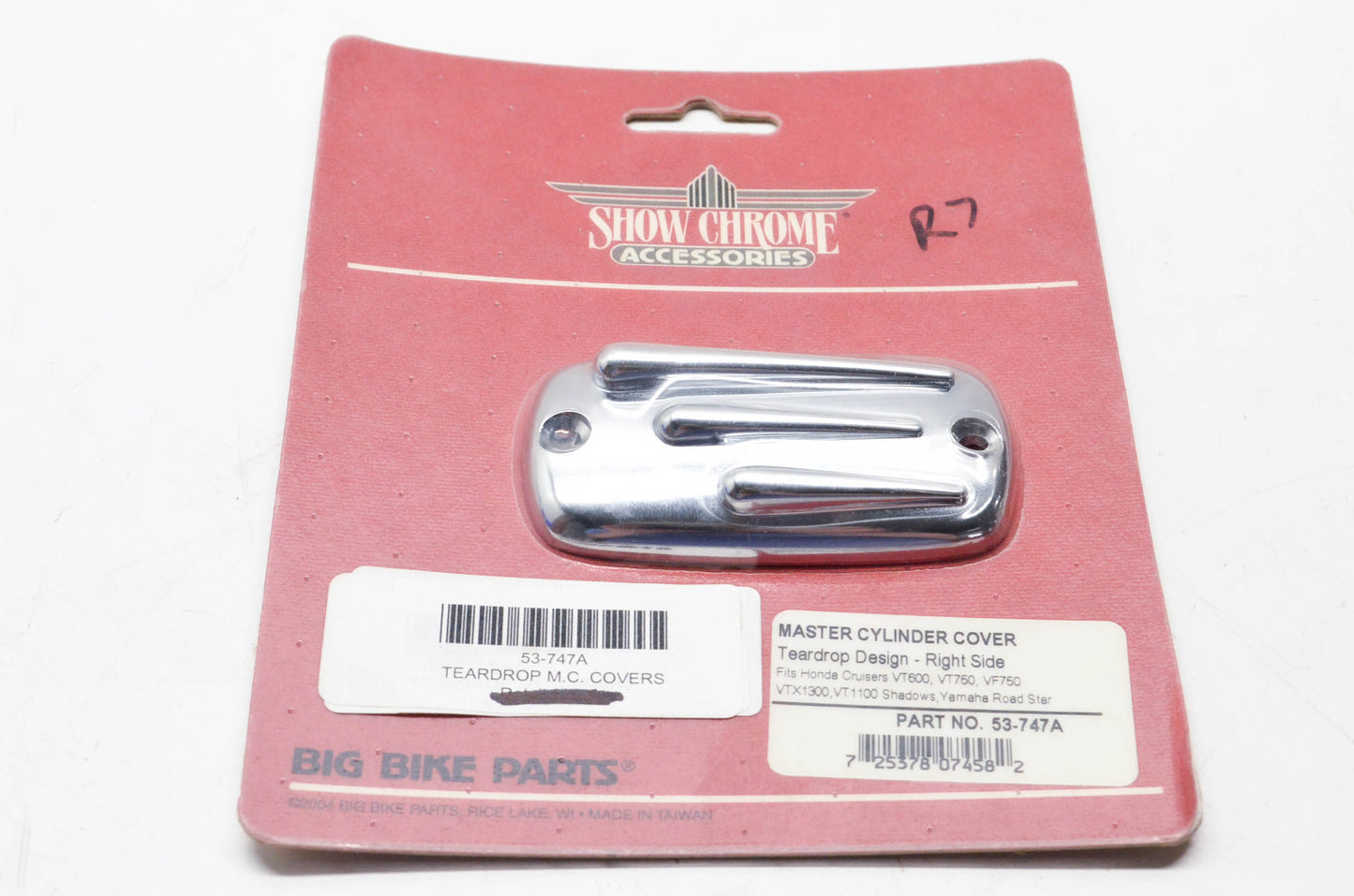 Show Chrome 53-747A Teardrop M.C. Cover NOS