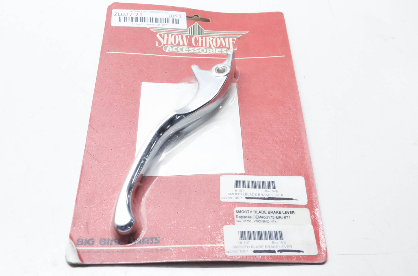 Show Chrome 18-107 Brake Lever NOS