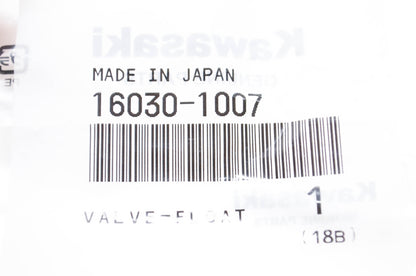 New OEM Kawasaki 16030-1007 Float Valve NOS
