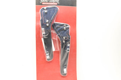 Show Chrome 52-665U Upper Wind Deflector NOS