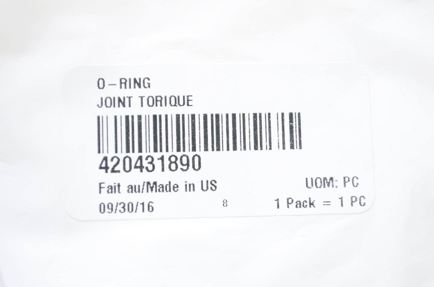 Aftermarket 420431890 O Ring NOS