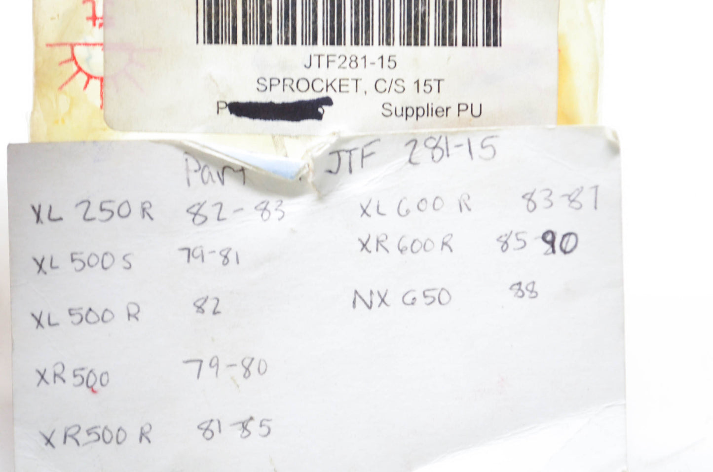 JT Sprockets JTF281-15 Sprocket NOS