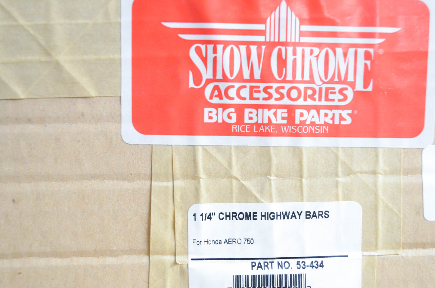 Show Chrome 53-434 Highway Bar Kit NOS