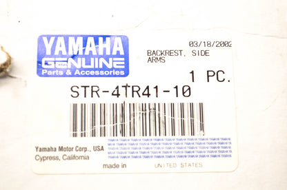 New OEM Yamaha STR-4TR41-10-00 Backrest Sidearm Kit NOS