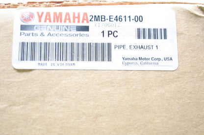 New OEM Yamaha 2MB-E4611-00-00 Exhaust Pipe NOS