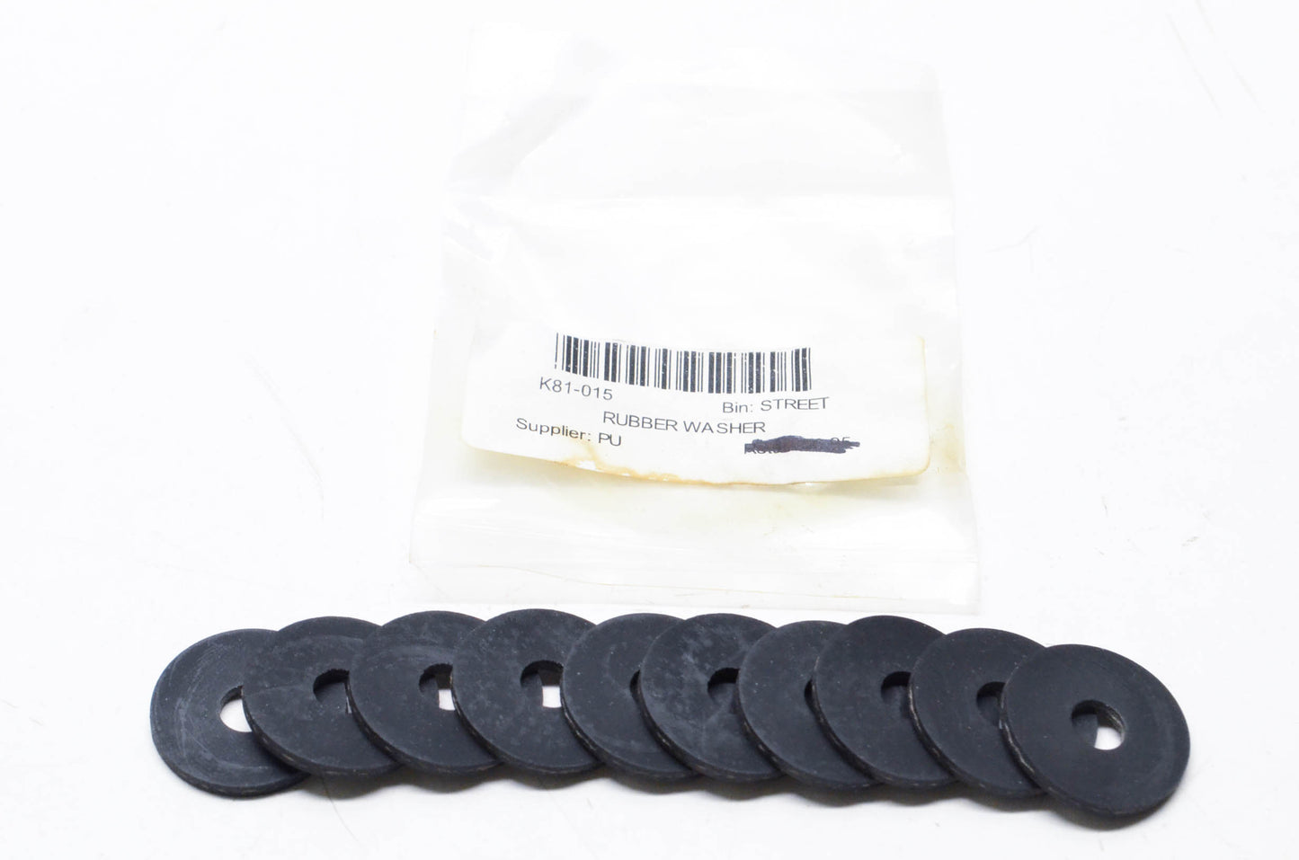 K&N K81-015 Rubber Washers Qty 10 NOS