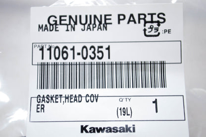 New OEM Kawasaki 11061-0351 Head Cover Gasket NOS