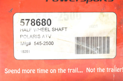 Motor Masters 578680, 545-2500 Half Wheel Shaft NOS