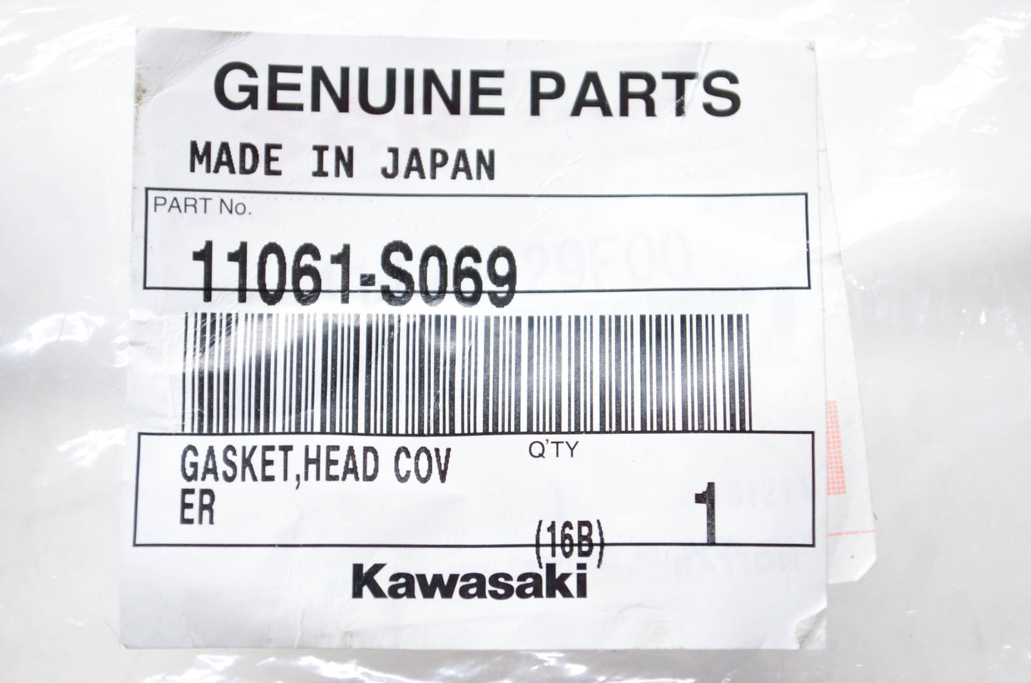 New OEM Kawasaki 11061-S069 Head Cover Gasket NOS