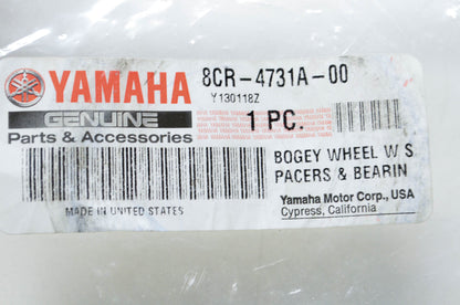 New OEM Yamaha 8CR-4731A-00 Bogey Wheel NOS