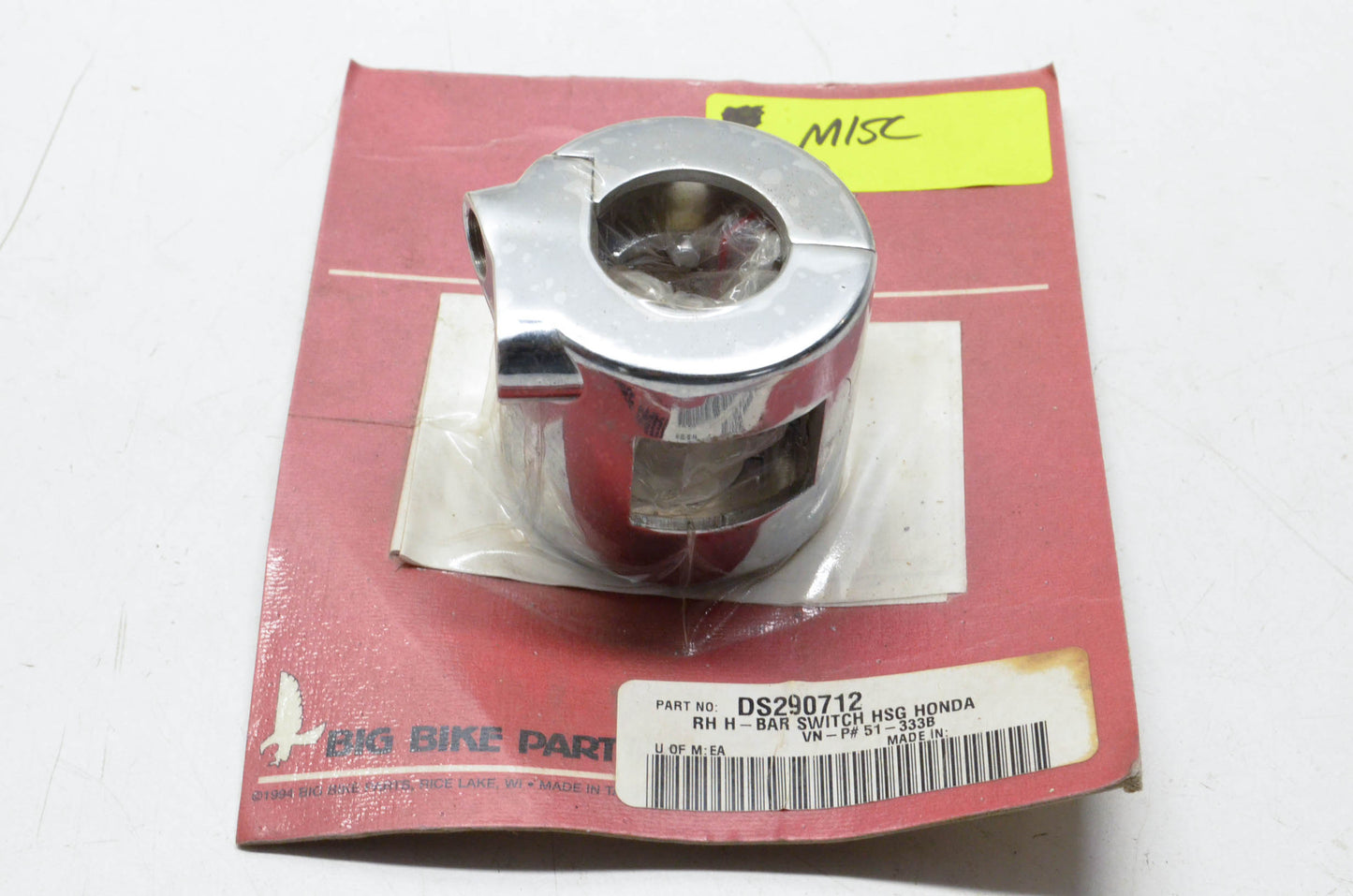 Show Chrome DS290712 Right Bar Switch Housing NOS