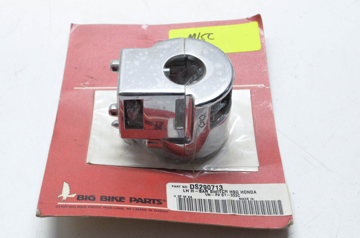 Show Chrome DS290713 Left Bar Switch Housing NOS