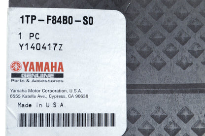 New OEM Yamaha 1TP-F84B0-S0-00 Backrest Pad NOS