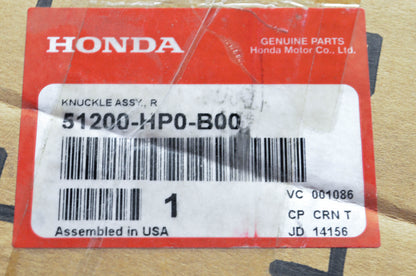 New OEM Honda 51200-HP0-B00 Knuckle Assembly NOS