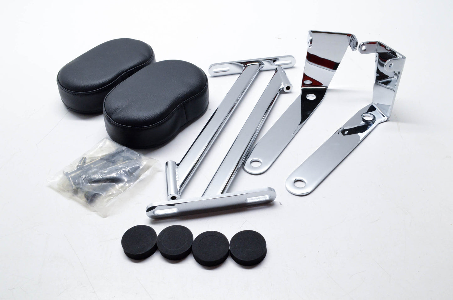 Show Chrome 52-677, 52-677A Passenger Armrest Kit NOS
