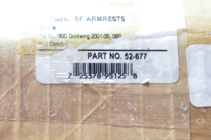 Show Chrome 52-677, 52-677A Passenger Armrest Kit NOS