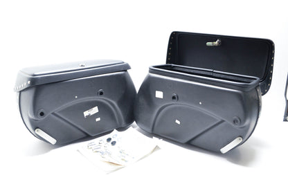 Leather Lyke 339C Studded Saddlebag Kit NOS