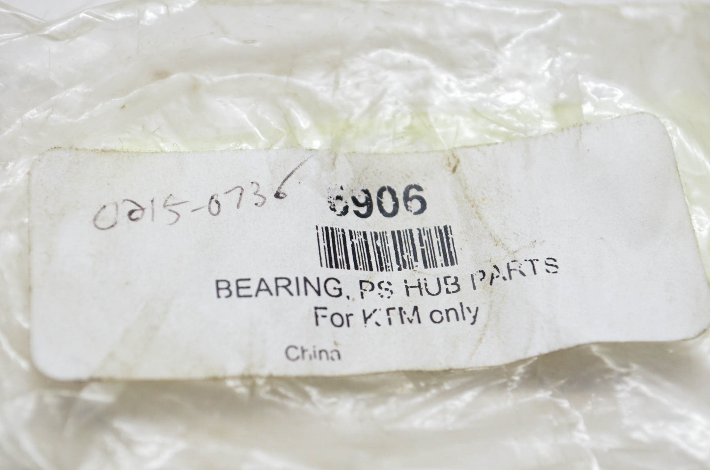 Pro Series 0215-0736, 6906 Wheel Bearing NOS