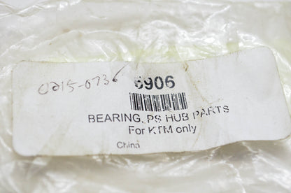 Pro Series 0215-0736, 6906 Wheel Bearing NOS