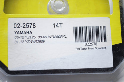 ProTaper 02-2578, 022578 Front Sprocket 14T NOS