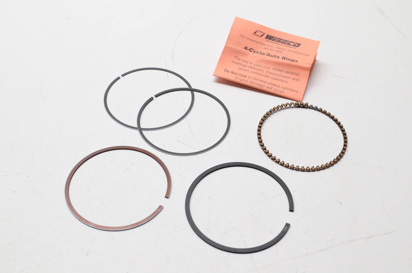 Wiseco 2598XC 66mm Ring Set NOS