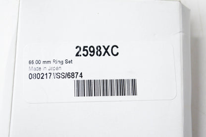 Wiseco 2598XC 66mm Ring Set NOS