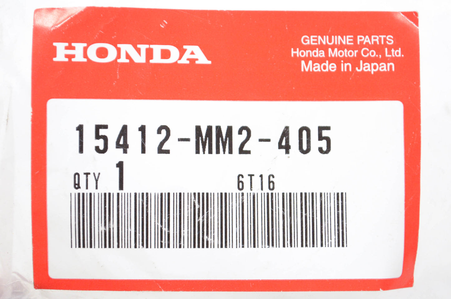 New OEM Honda 15412-MM2-405 Oil Filter Element NOS