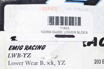 Emig Racing 11803, 48-2062E Lower Wear Block NOS
