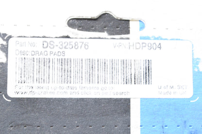 Drag Specialties DS-325876, DS325876 Brake Pad Kit NOS